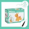 Hoppimals Höpftier orange Pferd mit Pumpe Hüpfpferd Produktbild-Vorschau 15