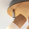 Lindby Deckenstrahler Christoph, 20 cm, 3-flg, Holz, Produktbild-Vorschau 5