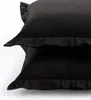 Kissenhülle Kissenbezug 2er Set 50x70 cm Schwarz Dekokissen Produktbild-Vorschau 6
