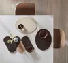FREEFORM DUO - Platzset oval, Schokobraun/Creme Produktbild-Vorschau 2