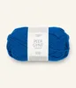 Sandnes Peer Gynt 50g - 100% Schurwolle jolly blue 6046 Produktbild-Vorschau 4