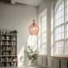 LA BURBUJA Pendelleuchte Ø22CM Mattes Nickel, Rosé Glas – Produktbild-Vorschau 4
