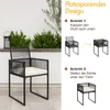 FCH Ensemble de meubles de jardin 3 pièces, ensemble de Voir les images du produit 9