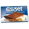 A box of Eszet Schnitten chocolate bars with a close-up of the chocolate bars on top of bread. Anteprima dell’immagine prodotto