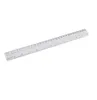 D.RECT 30 cm Lineal aus Aluminium | für Schule Büro Zuhause Produktbild-Vorschau 1