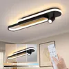ZMH Plafonnier LED Salon Plafonnier 46W Noir  Variable Spot Voir les images du produit 1