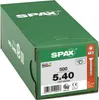 Spax Holzschraube Senkkopfschraube T20 5x40 Gesamtgewinde Produktbild-Vorschau 8