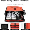 Wiltec Gepäckträgertasche rot, Fahrradtasche Gepäckträger Produktbild-Vorschau 4