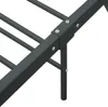 vidaXL Postelový rošt Grey Metal 100 × 200 cm Náhled obrázku produktu 4