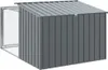 Niche pour chiens avec enclos Anthracite 153x194x110cm Voir les images du produit 6