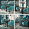ML-Design 4er Set Esszimmerstühle mit Armlehne und Produktbild-Vorschau 6