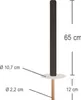 10er Set Wachsfackeln mit Tropfschutz, 65 cm Brennkörper, Produktbild-Vorschau 5