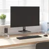 vidaXL Stojan na monitor biely 100x35x8 cm z tvrdeného skla Náhľad obrázku produktu 2