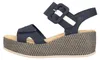 Rieker Damen Sandalette mit Plateau und großer Schnalle Produktbild-Vorschau 5