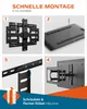 Xantron Slim Fit Supporto da parete per TV orientabile con Anteprima dell’immagine prodotto 6
