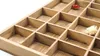Woodweaver Holzregal | 28 Fächer | 45x40x3,5cm | Hellbraun Produktbild-Vorschau 8