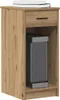 vidaXL Armoire pour ordinateur avec tiroir Chêne Artisan Voir les images du produit 2