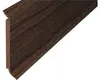 Prinz Kernsockelleiste Hartschaum Nussbaum 60x2500 mm Produktbild-Vorschau 1