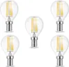 5 x 4w E14 LED Birne Filament Leuchtmittel mit klarem Glas Produktbild-Vorschau 1