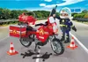 PLAYMOBIL Feuerwehrmotorrad am Unfallort Produktbild-Vorschau 3