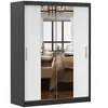 Kleiderschrank Schwebetürenschrank Schrank 150 cm Produktbild-Vorschau 4