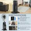 HOMCOM Standventilator mit 3,1L Wasserzerstäuber Ventilator Produktbild-Vorschau 6