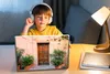 MuchoWow® Laptop Aufkleber Sticker Cover Tür - Holz - Produktbild-Vorschau 3
