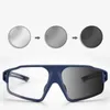 ROCKBROS Photochrome Lunettes de soleil de vélo Bleu Voir les images du produit 5