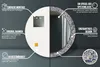 Spiegel Rund mit Aufdruck - Wandspiegel Design Wandmontage Produktbild-Vorschau 6