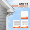 VEVOR copri linea mini split 76,2 mm L 5400 mm L, copertura Anteprima dell’immagine prodotto 5
