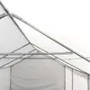 TOOLPORT Lagerzelt 4x8 m Industriezelt Unterstand PVC Plane Produktbild-Vorschau 6