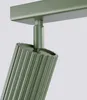 A close-up view of a green ceiling light fixture. Produktbild-Vorschau
