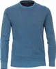CasaModa Pullover Übergröße blau melange Struktur Produktbild-Vorschau 1