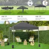 Yaheetech 3x3m Pop Up Pavillon Faltpavillon Wasserdicht Produktbild-Vorschau 5