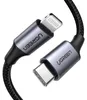UGREEN Lightning naar Type-C kabel, 1 meter, zwart Productafbeelding-voorbeeld 11