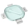 xavax® 00181585 xavax® Lunchbox 9,5 cm hoch blau 1,7 l Anteprima dell’immagine prodotto 3