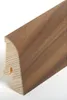 Sockelleiste Echtholzfurnier 19 x 38 x 2500 mm Nussbaum Produktbild-Vorschau 1