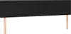 vidaXL Kopfteile Schwarz 180x5x78/88 cm Stoff Produktbild-Vorschau 1