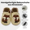 YALION® Baby Krabbelschuhe aus Echtleder,weiche Produktbild-Vorschau 3