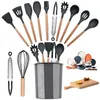 OKWISH Set kuchyňských pomůcek silikon - 12dílný set Náhled obrázku produktu 6