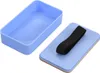 KESPER Brotdose blau, Bambus, Kunststoff 18,5x10,5x5cm Produktbild-Vorschau 2