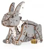 Puzzle 3D, Lapin gris, EWA, bois, 288 pièces Voir les images du produit 1