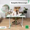 di volio Höhenverstellbarer Schreibtisch Amone, 120 x 60 Produktbild-Vorschau 3