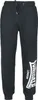 A pair of black Lonsdale London sweatpants shown from the front. Produktbild-Vorschau