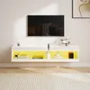 Fortuna Lai TV skrinka, závesná TV skrinka s RGB LED Náhľad obrázku produktu 7