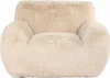 Casa Padrino Luxus Sessel Sandfarben 126 cm - Wohnzimmer & Produktbild-Vorschau 1