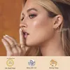 Creolen Ohrringe Set Damen Gold Silber 925 Hypoallergen 3er Produktbild-Vorschau 4