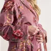 Pip Studio Bademantel Secret Garden Mauve (M) Produktbild-Vorschau 7