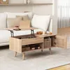 COSTWAY Couchtisch mit anhebbarer Platte und Stauraum, Produktbild-Vorschau 2