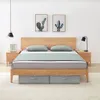 vidaXL Úložné boxy 2 ks Látkové 70x40x18 cm šedé Náhled obrázku produktu 2